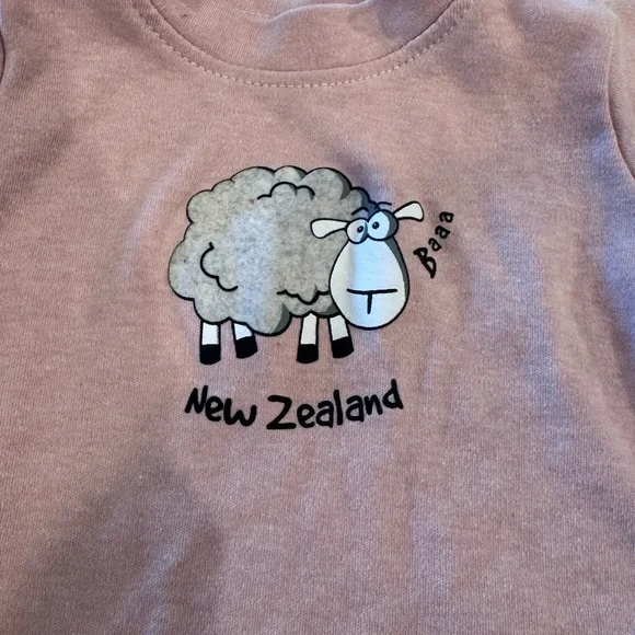 Kiwi & Friends Pink Top, Size 12M - Picture 5 of 6